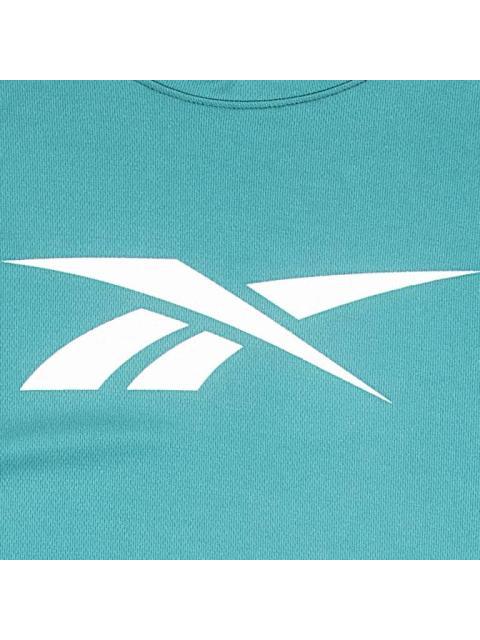 PLAYERA BASIC COTTON TEE VERDE REEBOK