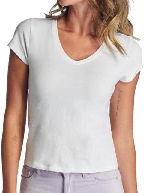PLAYERA MANGA CORTA BLANCO HOLLY LAND