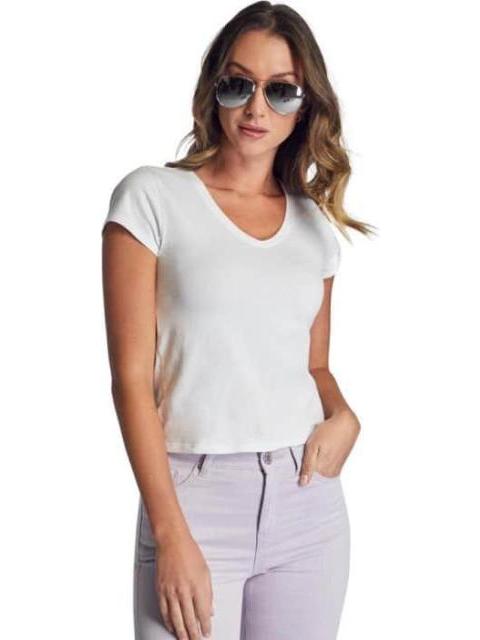 PLAYERA MANGA CORTA BLANCO HOLLY LAND