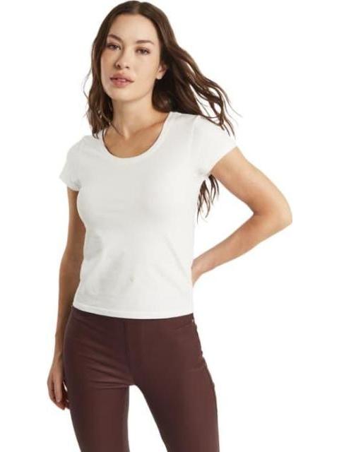 PLAYERA MANGA CORTA BLANCO HOLLY LAND