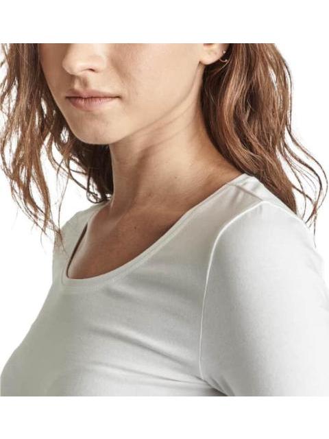PLAYERA MANGA LARGA BLANCO HOLLY LAND