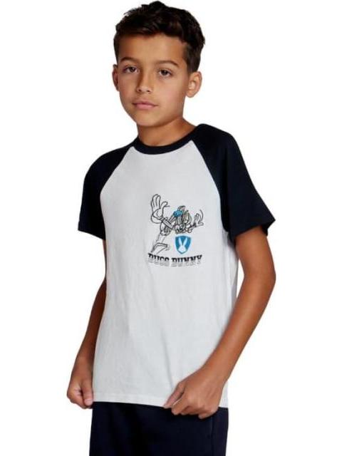 PLAYERA BUGS BUNNY BLANCO/NEGRO LOONEY TUNES