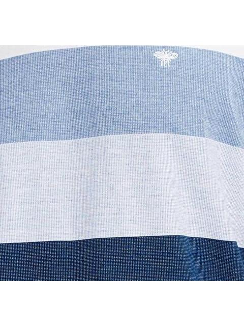 PLAYERA CABALLERO AZUL NEXT CO