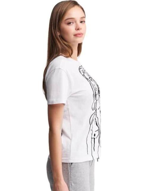 PLAYERA CASUAL BLANCO HOLLY LAND