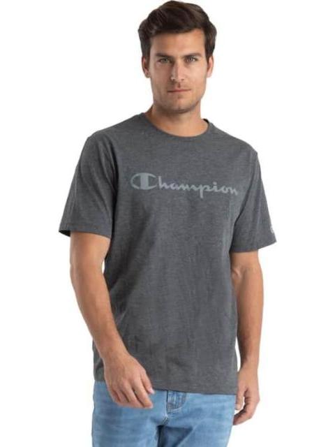 PLAYERA CLASSIC PRINTED TEE GRIS CHAMPION