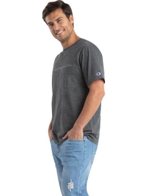 PLAYERA CLASSIC PRINTED TEE GRIS CHAMPION