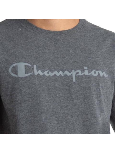 PLAYERA CLASSIC PRINTED TEE GRIS CHAMPION