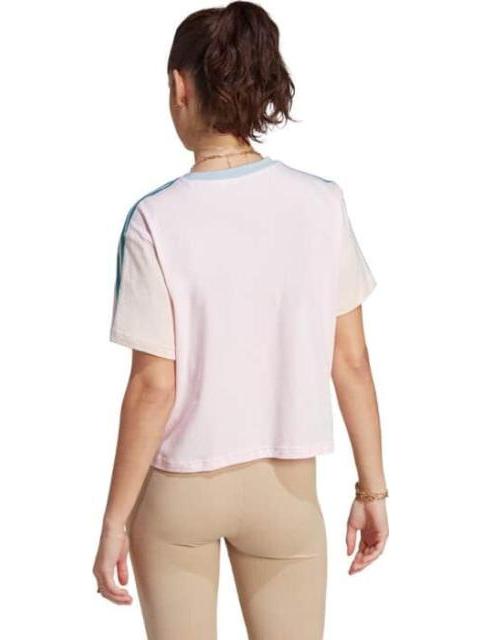 PLAYERA CORTA ESSENTIALS ROSA ADIDAS