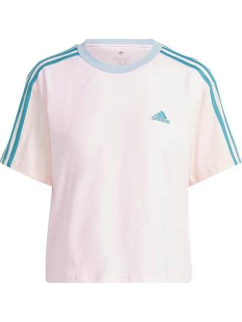 PLAYERA CORTA ESSENTIALS ROSA ADIDAS