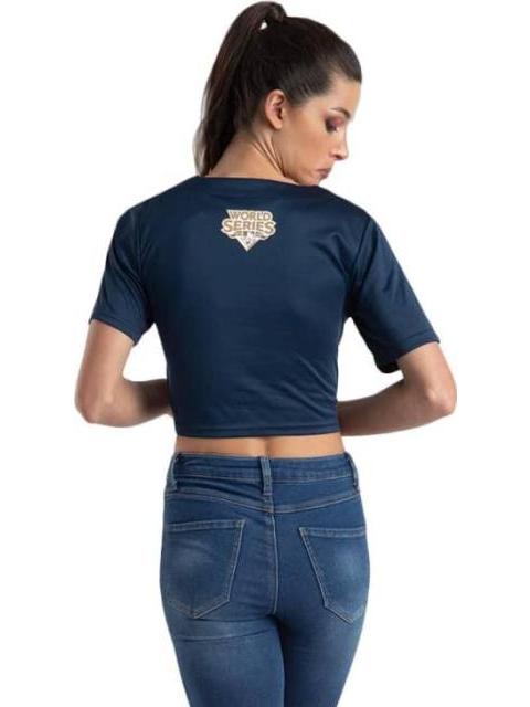 PLAYERA CROP NEW YORK YANKEES AZUL MLB