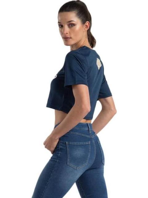 PLAYERA CROP NEW YORK YANKEES AZUL MLB