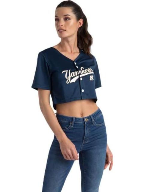 PLAYERA CROP NEW YORK YANKEES AZUL MLB