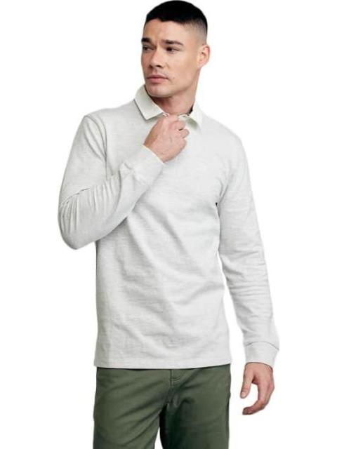 PLAYERA CUELLO POLO MANGA LARGA GRIS D.E.E.P SELECTION