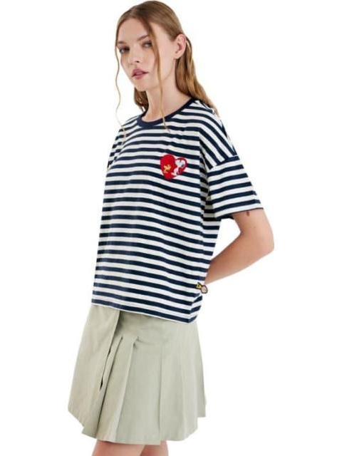 PLAYERA DAMA AZUL MARINO PEANUTS