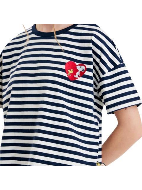 PLAYERA DAMA AZUL MARINO PEANUTS