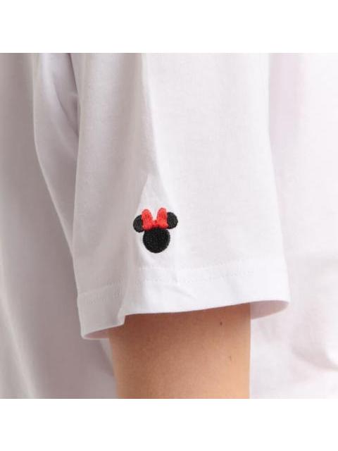 PLAYERA DAMA BLANCO MINNIE MOUSE