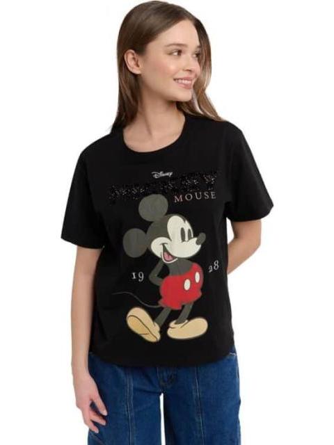 PLAYERA DAMA NEGRO MICKEY MOUSE