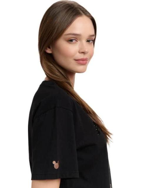 PLAYERA DAMA NEGRO MICKEY MOUSE
