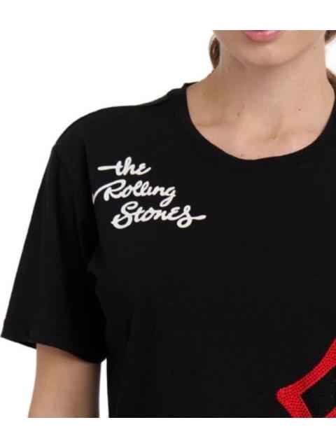 PLAYERA DAMA NEGRO THE ROLLING STONES