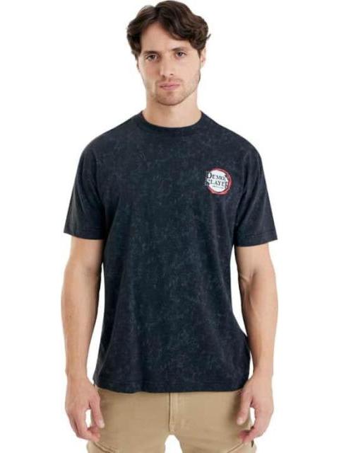 PLAYERA DEMON SLAYER GRIS DEMON SLAYER