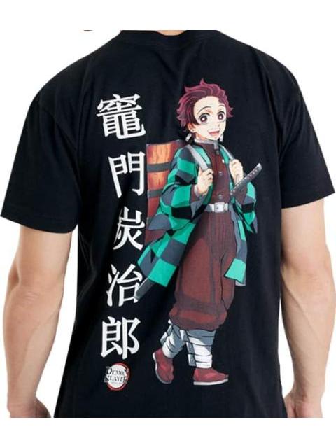 PLAYERA DEMON SLAYER NEGRO DEMON SLAYER