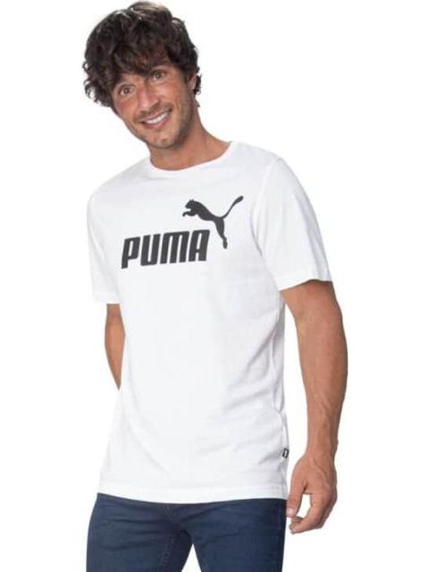 PLAYERA ESS LOGO BLANCO/NEGRO PUMA