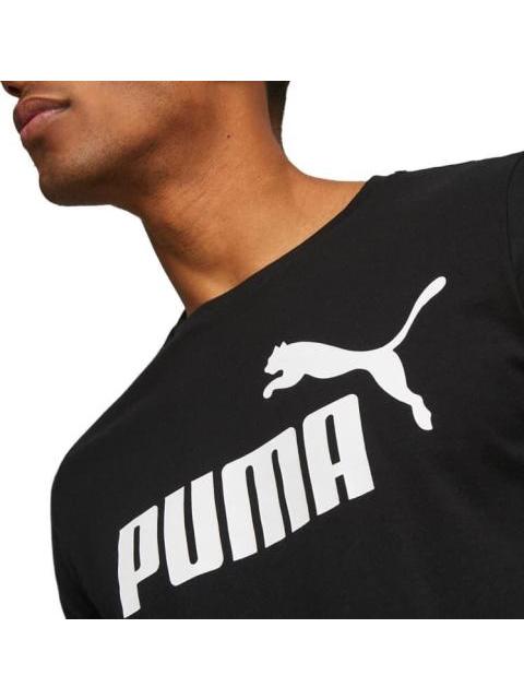 PLAYERA ESS LOGO BLANCO/NEGRO PUMA