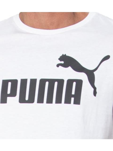 PLAYERA ESS LOGO BLANCO/NEGRO PUMA