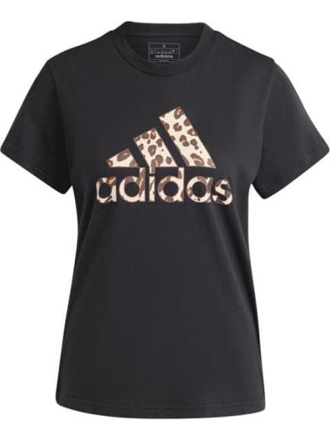 PLAYERA ESTAMPADA ANIMAL PRINT NEGRO ADIDAS