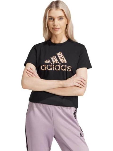 PLAYERA ESTAMPADA ANIMAL PRINT NEGRO ADIDAS