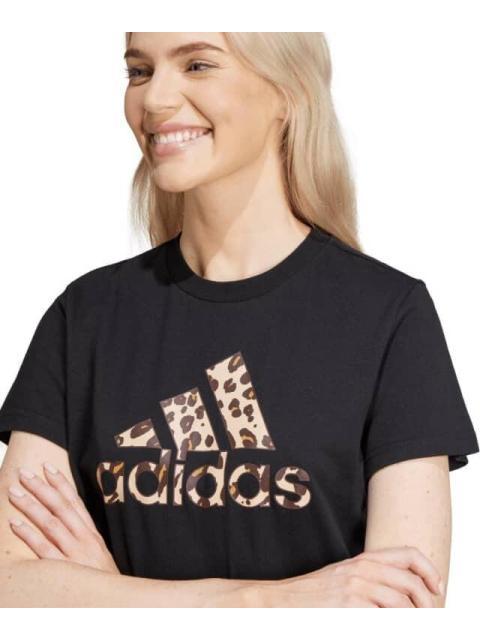 PLAYERA ESTAMPADA ANIMAL PRINT NEGRO ADIDAS