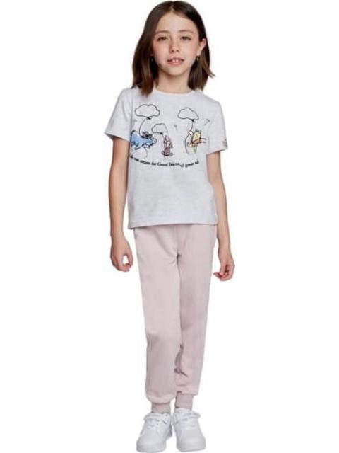 PLAYERA ESTAMPADA APLICACIONES AVENA WINNIE THE POOH