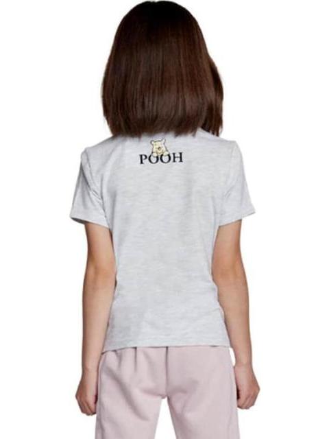 PLAYERA ESTAMPADA APLICACIONES AVENA WINNIE THE POOH