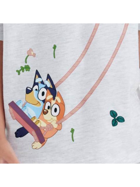 PLAYERA ESTAMPADA APLICACIONES GRIS BLUEY
