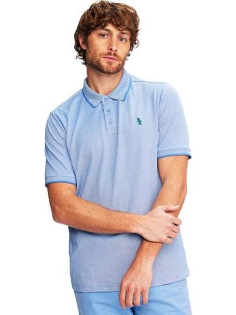 PLAYERA ESTAMPADA AZUL HPC POLO