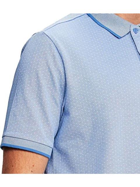 PLAYERA ESTAMPADA AZUL HPC POLO