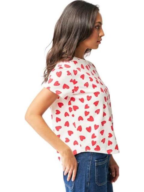 PLAYERA ESTAMPADA BICOLOR HOLLY LAND