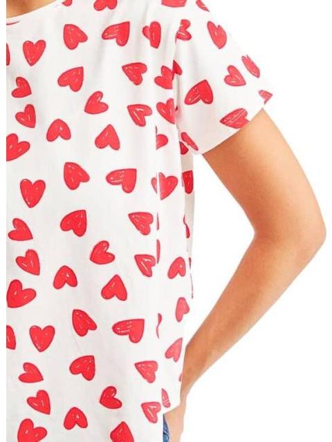PLAYERA ESTAMPADA BICOLOR HOLLY LAND