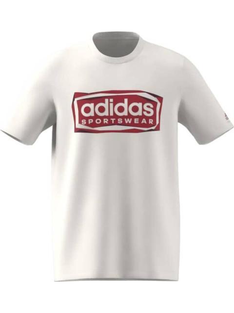 PLAYERA ESTAMPADA BLANCO ADIDAS