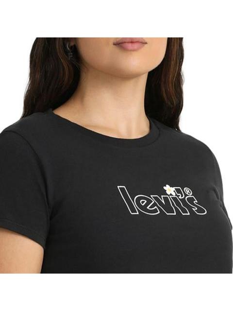 PLAYERA ESTAMPADA MANGA CORTA NEGRO LEVIS STRAUSS