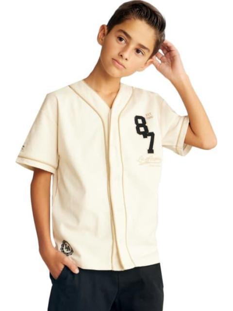 PLAYERA ESTAMPADA MARFIL NEXT CO