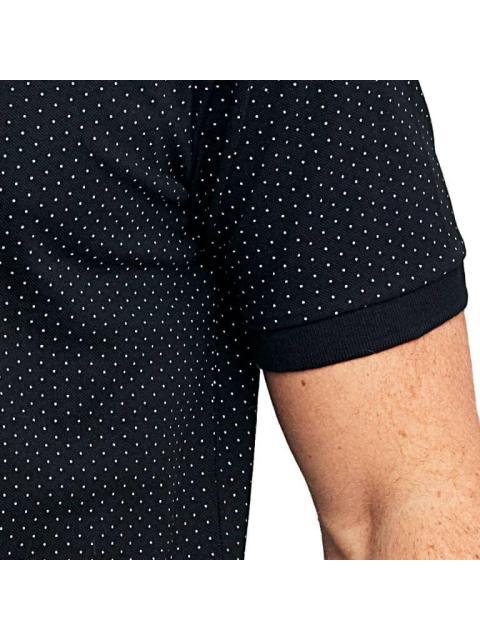 PLAYERA ESTAMPADA NEGRO HPC POLO