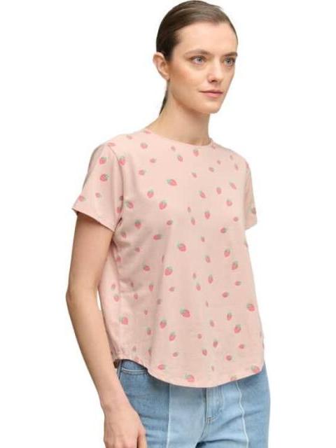 PLAYERA ESTAMPADA ROSA HOLLY LAND