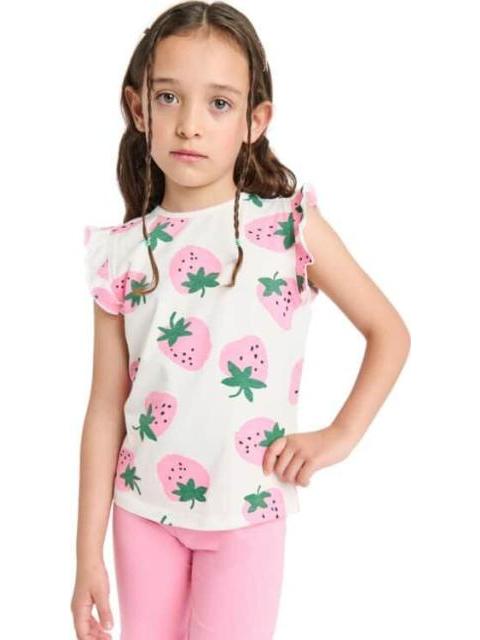 PLAYERA ESTAMPADO ROSA HOLLY LAND KIDS
