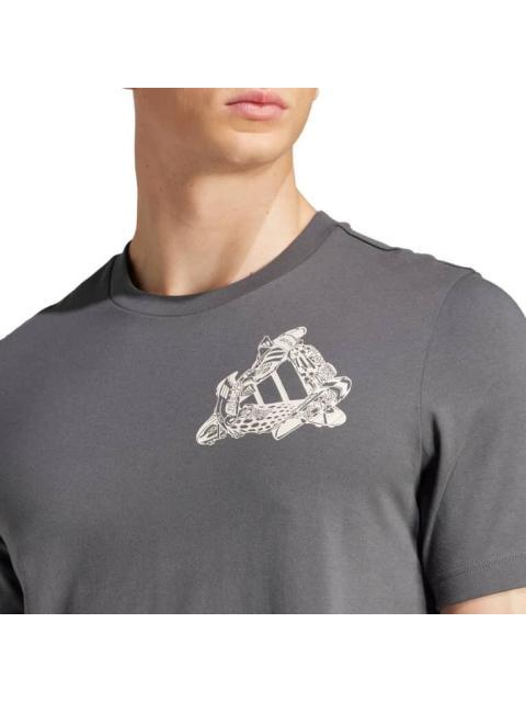 PLAYERA FUN KICKS G T GRIS ADIDAS
