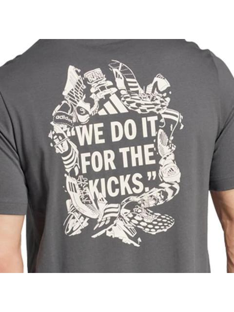 PLAYERA FUN KICKS G T GRIS ADIDAS