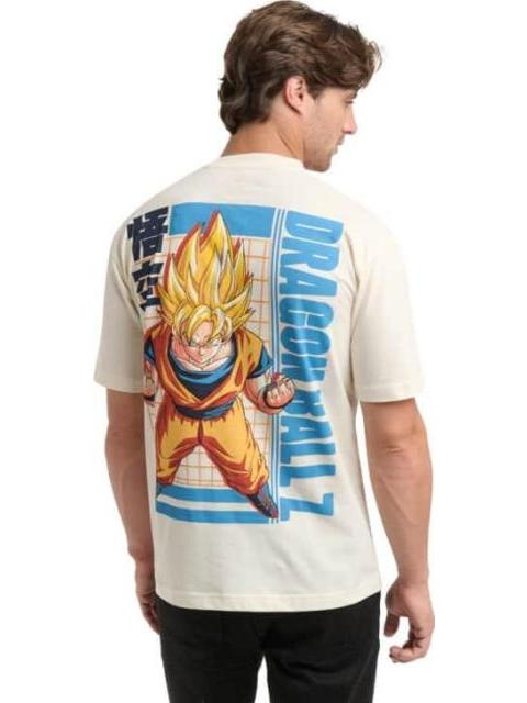 PLAYERA GOKU BEIGE DRAGON BALL
