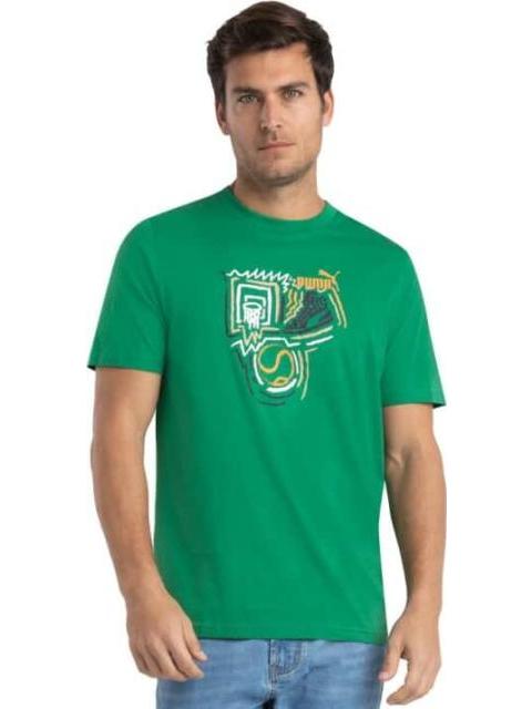 PLAYERA GRAPHICS YEAR OF SPORTS TEE VERDE PUMA