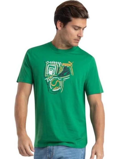 PLAYERA GRAPHICS YEAR OF SPORTS TEE VERDE PUMA
