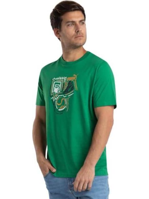 PLAYERA GRAPHICS YEAR OF SPORTS TEE VERDE PUMA
